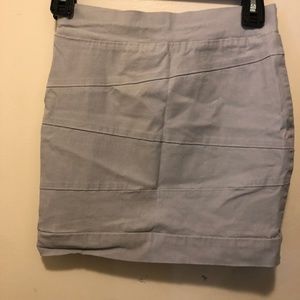 Gray Bodycon Skirt